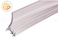 Shower Door Sweep PVC Seal (Clear) (32")