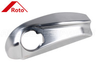 Metal Operator Cover (Roto) (Right) (Brushed Chrome)
