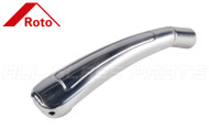 Folding Crank Handle (5/16" Spline) (Roto Hardware) (Brushed Chrome)