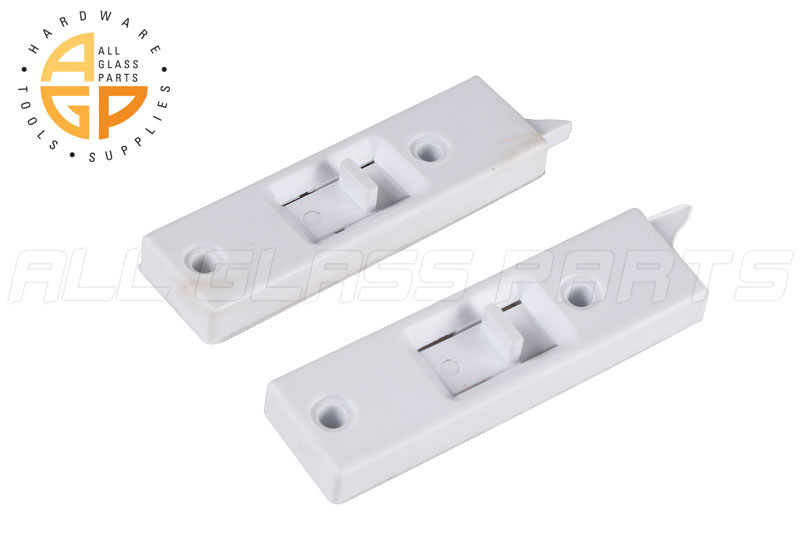 Tilt Latches for Windows Pair All Glass Parts