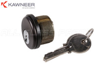 Commercial Door Cylinder w/ Key (Kawneer) (Bronze)