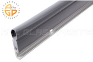 Door Weatherstripping with Silicon (Grey) (Set 2x98"-36")