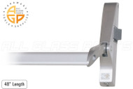 Exit Device (Panic Bar) (Narrow Style) (Right) (Aluminum) 48"