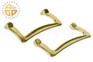 Shower Door Handle (Brass) (Set)