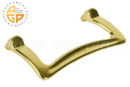 Shower Door Handle with Stud (Brass)