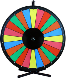 36 Inch Multicolor Dry Erase Prize Wheel