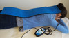 Red and Infrared LED light therapy pad for pain relief, showing flexible design