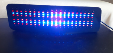 Red, Infrared and Blue LED light therapy pad for pain relief, showing flexible design