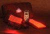 Red and Infrared LED light therapy pad for pain relief, showing flexible design and controller