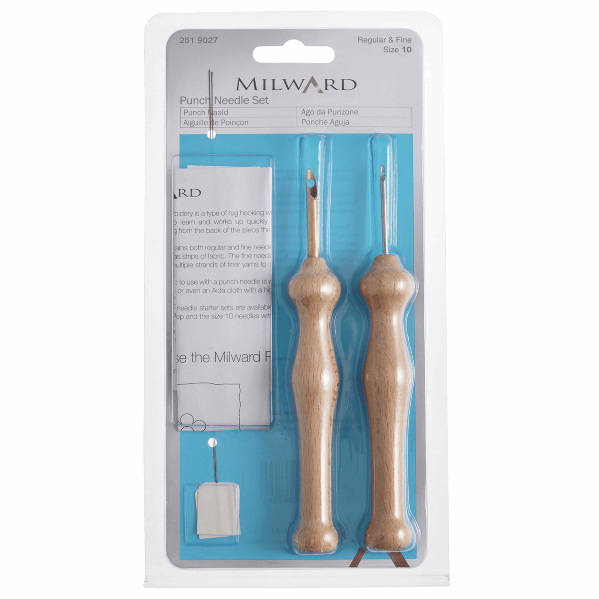 Punch Needle Set Size 10 Regular and Fine MariesCrossStitch.co.uk