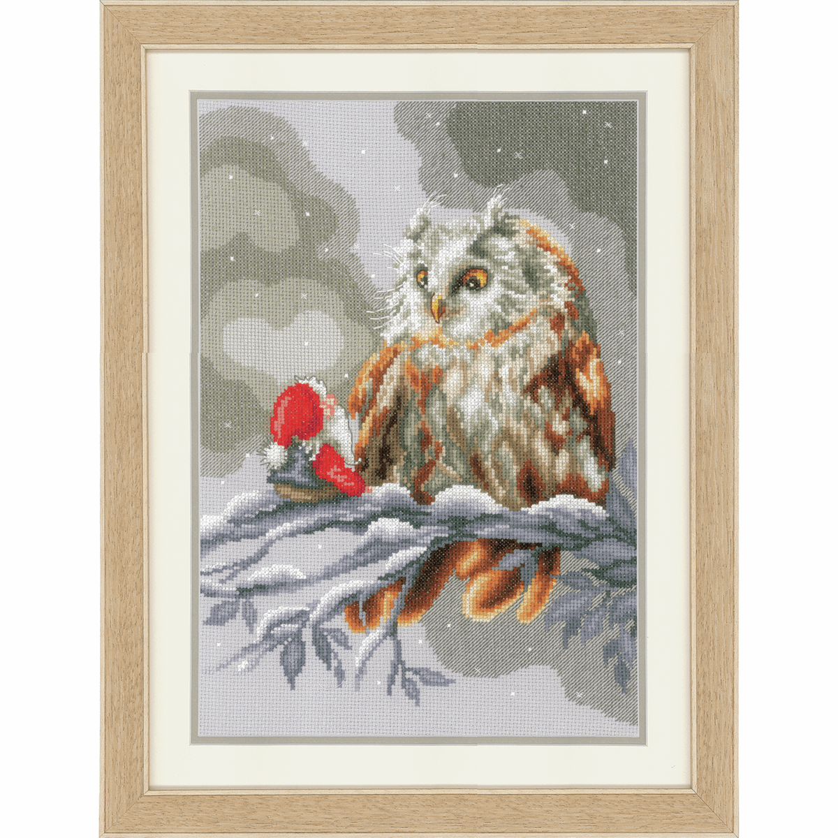 Cross Stitch Kit Christmas Gnomes - PN-0165984 set of 2 Bookmark Vervaco