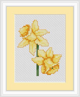 Cabbage Mini Cross Stitch Kit by Luca S B035