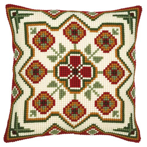 Chunky Cross Stitch Pattern Cushion 1 MariesCrossStitch.co.uk