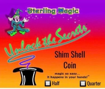 Shim Shell Quarter - by Sterling Magic
