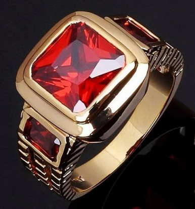 Big gem rings best sale