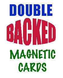 Double back card hot sale