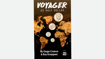 Voyager US Half Dollar (Gimmick and Online Instruction) by GoGo Cuerva