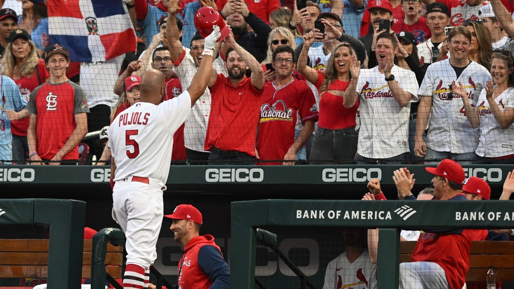 Albert Pujols Finishing With A Flourish ACTA Sports