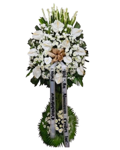 Send Funeral Sympathy Stand Manila Free Delivery Same Day