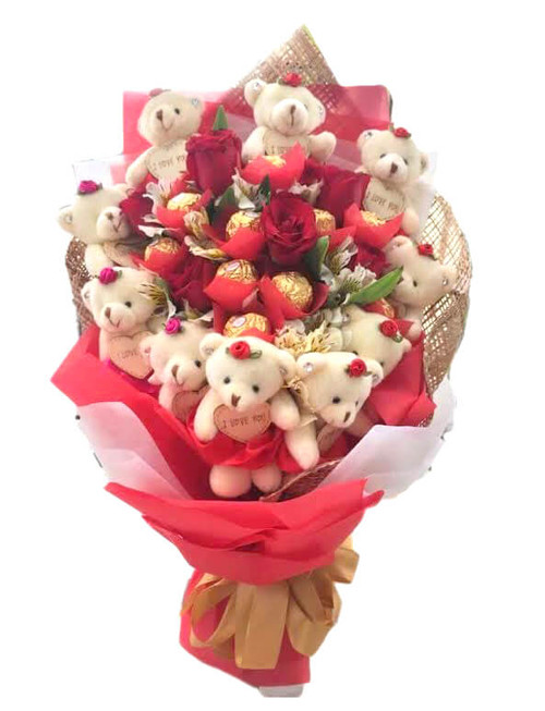 bear roses delivery