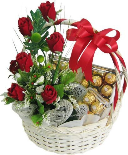 Roses And Chocolates Basket Philippines Free Delivery Manila