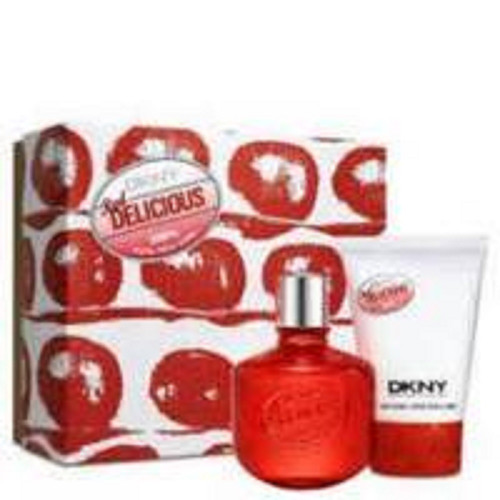 DKNY RED DELICIOUS 2PCS GIFT SET FOR HER: NEW AND UNOPENED PACKAGE? GENUINE & 100% AUTHENTIC FRAGRANCE?