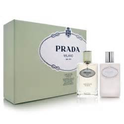 PRADA MILANOINFUSION D'IRIS 2PCS GIFT SET FOR HER: NEW AND UNOPENED PACKAGE? GENUINE & 100% AUTHENTIC FRAGRANCE. 

 2 Pc Gift Set 3.4oz EDT Spray, 3.4oz Hydrating Body Lotion 