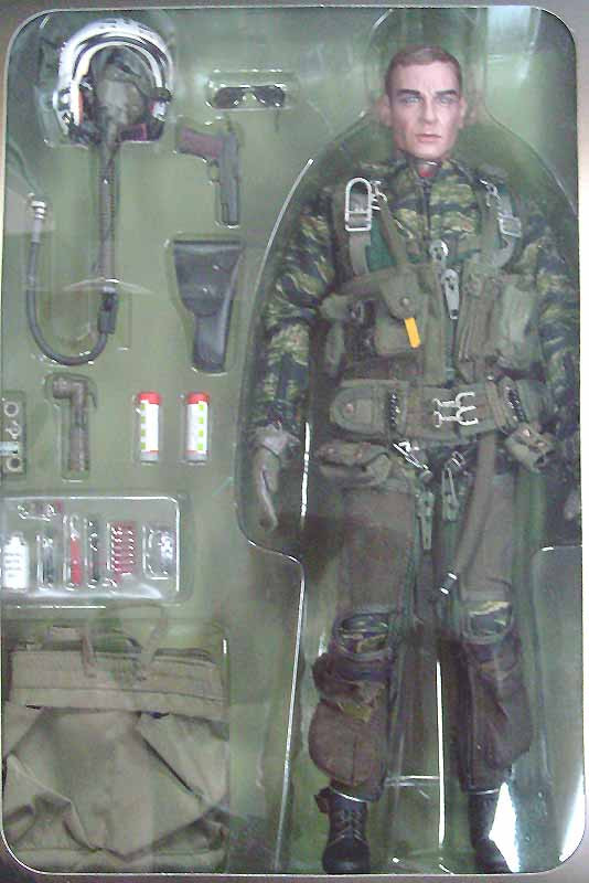 1//6 Scale Toy ZERT Charlie Black and Camo Uniform Set