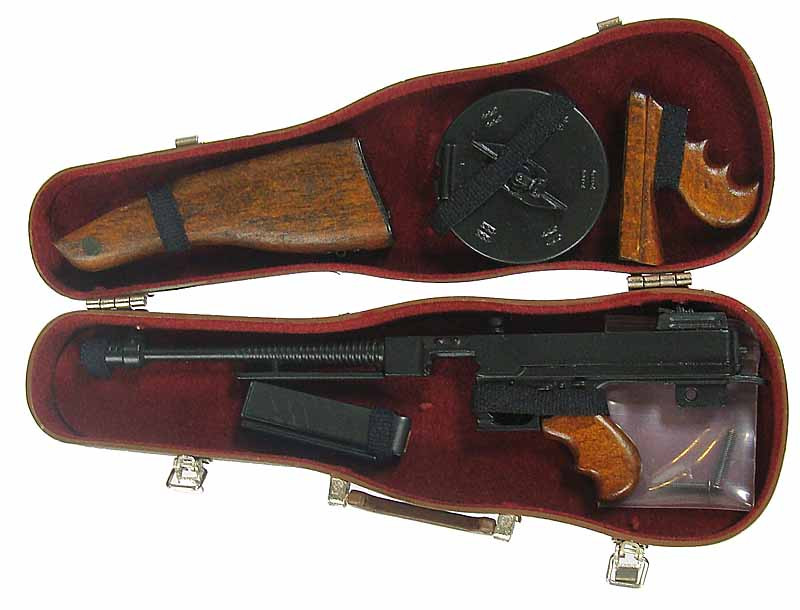 Chicago Gangster John Machine Gun w/ Violin Case (See Note) (Limit 1