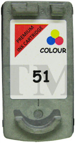 Canon CL-51  Remanufactured Ink Cartridge - High Capacity Tri-Colour Ink Cartridge - Compatible For ( CL-51, CL51, 0618B001)