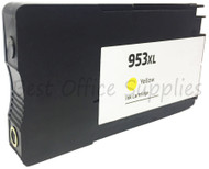 HP 953 XL Remanufactured Ink Cartridge - High Capacity Yellow Ink Cartridge (F6U18AE)