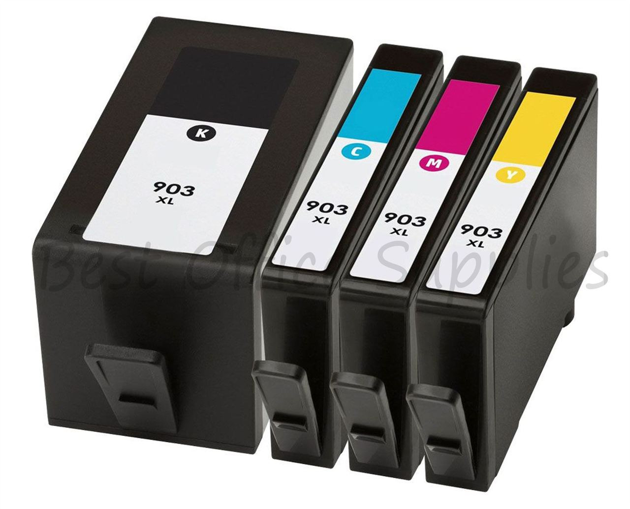 903 XL 4 PK Reman Ink Cartridges For HP Officejet Pro 6960 6950