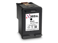 HP 303 XL Remanufactured Ink Cartridge - High Capacity Black Ink Cartridge - Compatible For  (T6N04AE, HP 303XL, HP303XL, HP 303 XL)