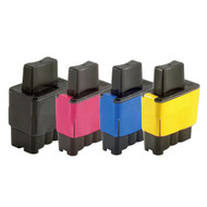 Brother LC900 Compatible Ink Cartridges Multipack Pack - High Capacity 4 Colour - Black / Cyan / Magenta / Yellow