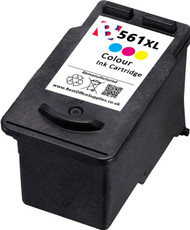Canon CL-561 XL  Remanufactured Ink Cartridge - High Capacity Tri-Colour Ink Cartridge - Compatible For (CL-561XL, CL561XL, 3731C001)
