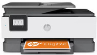 HP Officejet 8014e Inkjet All-In-One Printer  White Printer