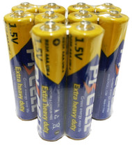 PKCELL 10 PCS AAA R03P Batteries 1.5V Heavy Duty Carbon-zinc Single Use Batteries