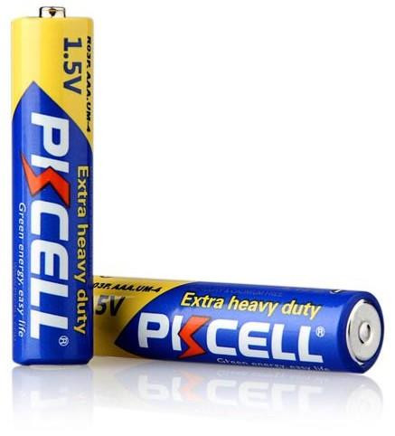 PKCELL 1 PCS AAA R03P Batterie 1.5V Heavy Duty Carbon-zinc Single Use  Batteries - Best Office Supplies Ltd