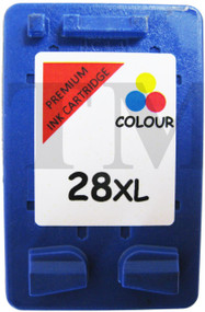 HP 28 XL Remanufactured Ink Cartridge - High Capacity Tri-Colour Ink Cartridge - Compatible For  (C8728AN, HP 28, C8728AE, HP28)
