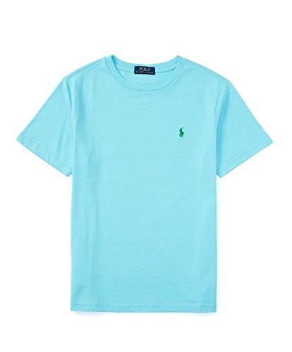 Ralph Lauren Boys 8-20 Short Sleeve Shirt (XL (18-20), Hammond Blue) -  SideBay
