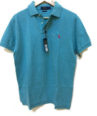 Polo Ralph Lauren Mens Slim-Fit Mesh Polo Shirt