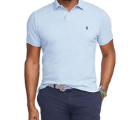 Polo Ralph Lauren men’s Big & Tall CLASSIC-FIT Mesh Cotton Rugby Polo Shirt