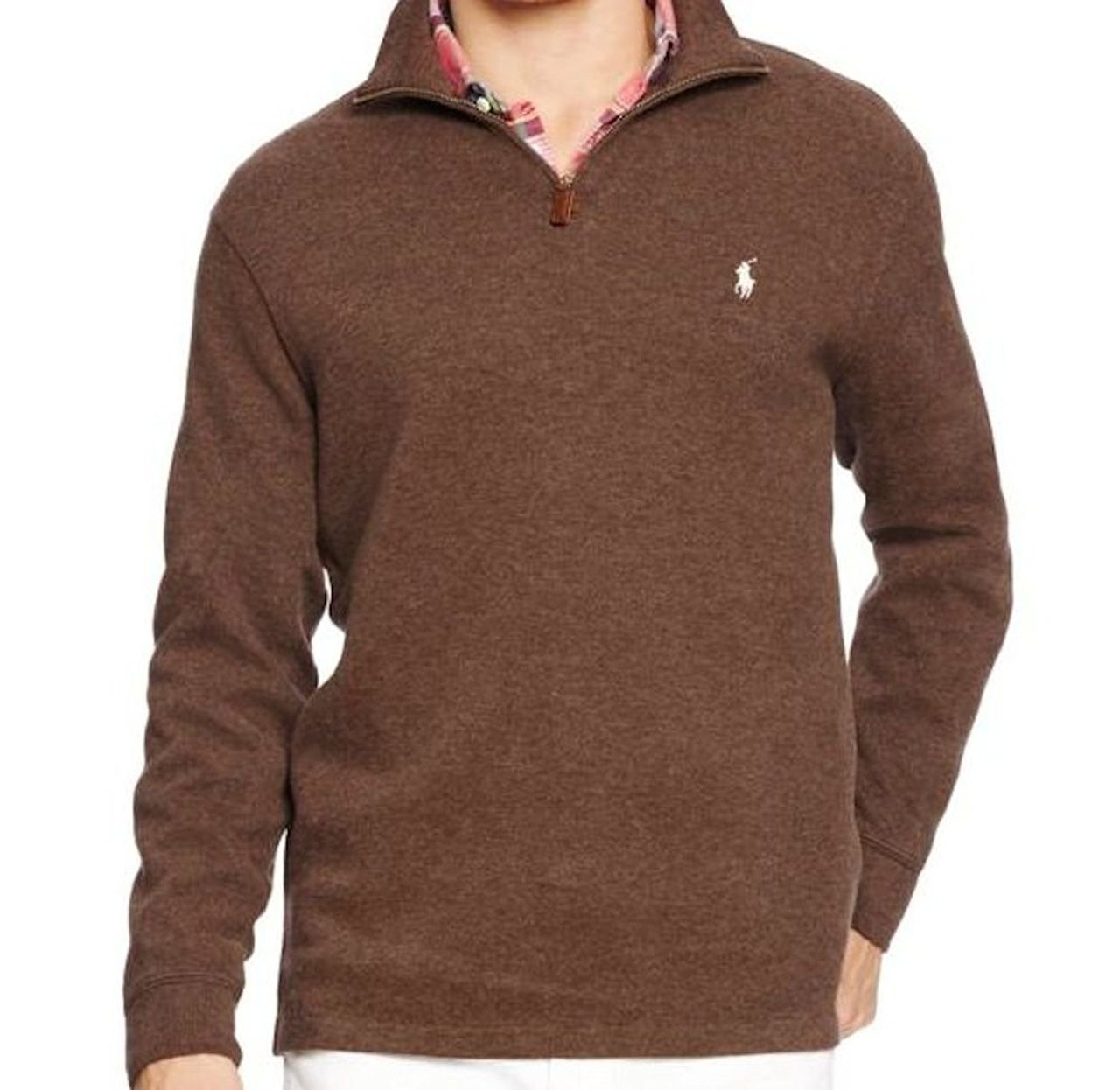 ralph lauren men's zip up sweater