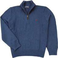 Polo Ralph Lauren Men's Half-Zip Cotton Sweater