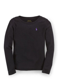 Ralph Lauren Childrenswear Long Sleeve Crew Neck Tee Girls
