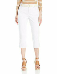 Bandolino Women's Mandie 5 Pocket Belted Capri