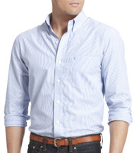IZOD Men's Striped Essential Woven Shirt