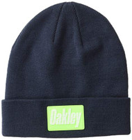 Oakley Men's Patch Beanie, Foggy Blue, One Size