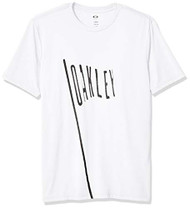 Oakley Mens Men's Oakley Flag UP TEE, White, XX-Large