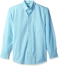 IZOD Men's Oxford Solid Long Sleeve Shirt